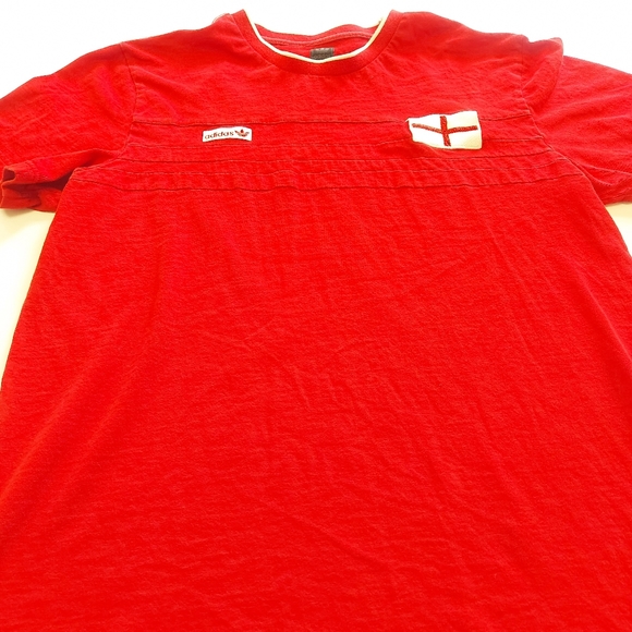 Adidas Originals England Mens T-Shirt, Size Large - Picture 2 of 10
